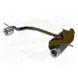 Silencieux Ulter Sport 121-302/07-2 PEUGEOT 206 1998-2003 1-4 8V & 16V