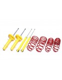 Kit Amortisseurs sport et Ressorts courts Opel Ascona C avec ressorts avant cylindriques  Rabaissement : 50/40mm