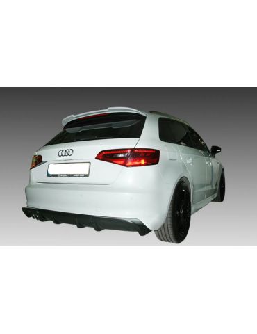 Diffuseur arrière Audi A3 8V Sportback (échappement simple) 2013 - 2016